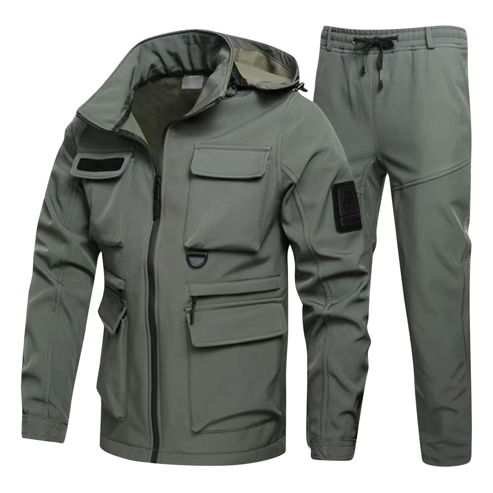 Women'S Fashion Utility Jacket - Мужская повседневная военная уличная куртка с