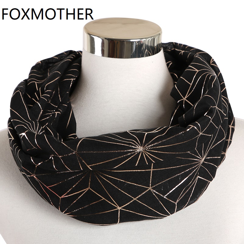 Women'S Fashion Rings Gold - FOXMOTHER Новинка Фиолетовый Кофе Фольга золото