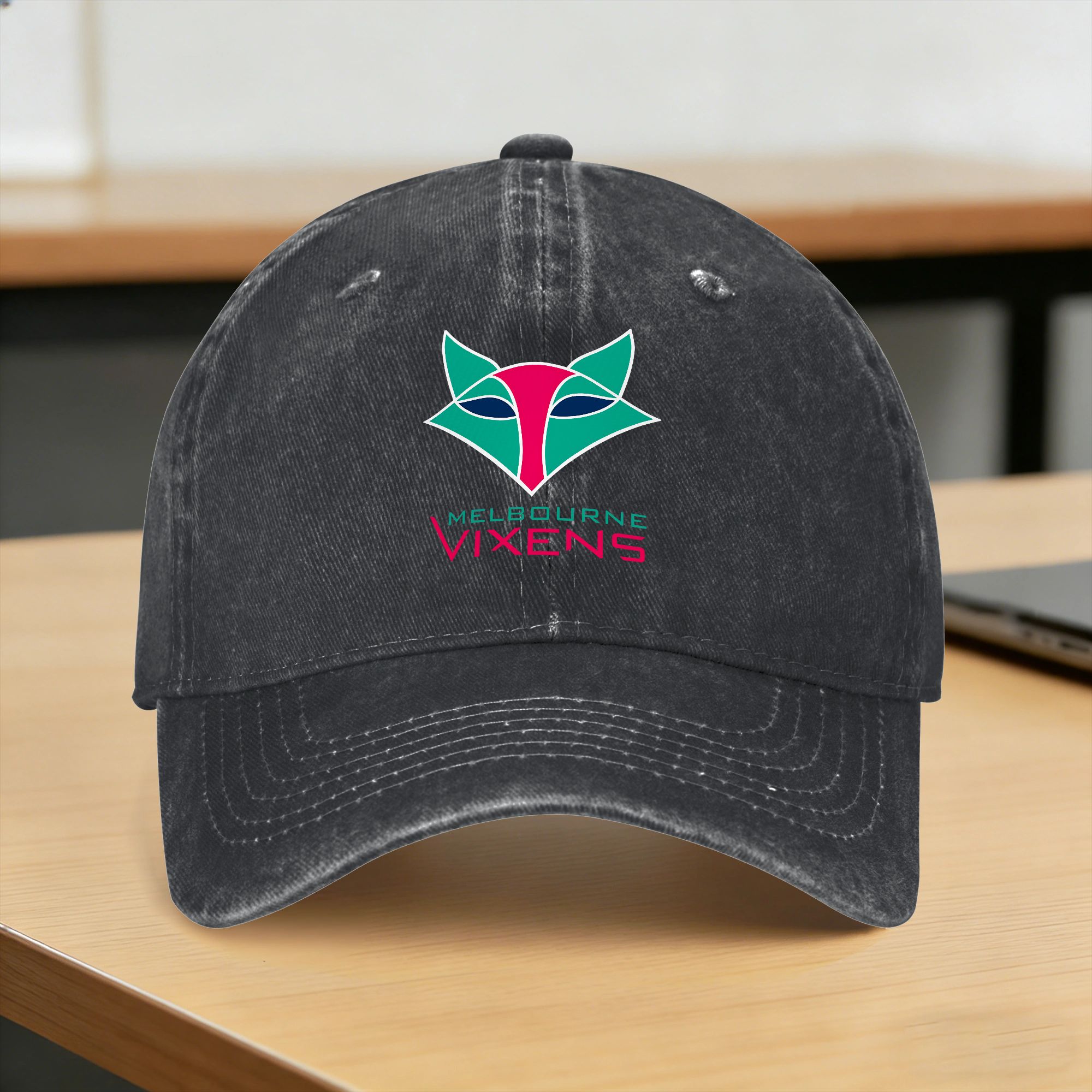 Women'S Fashion Melbourne - Бейсболка Melbourne Vixens 2026 с эффектом