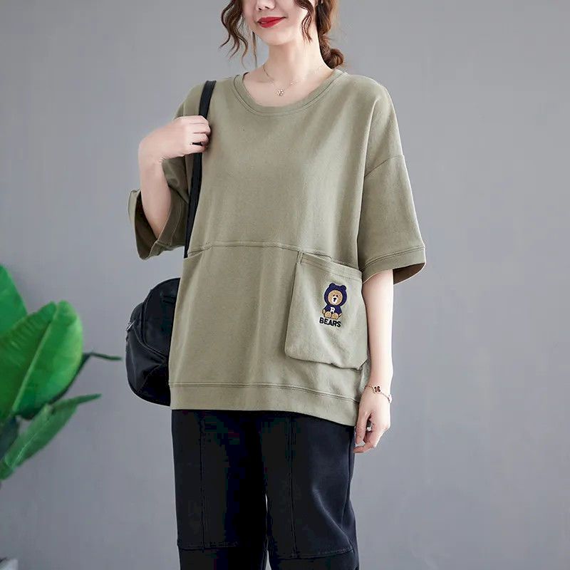 Women'S Fashion Trends 2026 Spring Summer - Хлопковые футболки для женщин, модная свободная