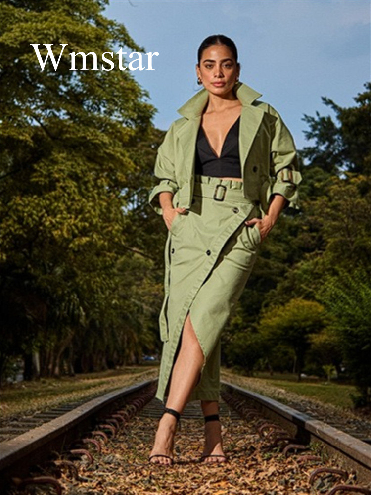 Belted Shirt Dress - Wmstar комплект из 2 предметов для