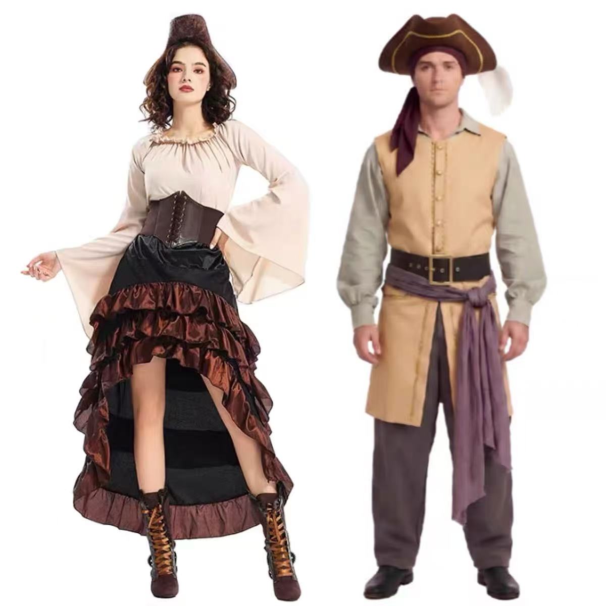 Belted Shirt Dress - Костюм для косплея капитана Кларка из