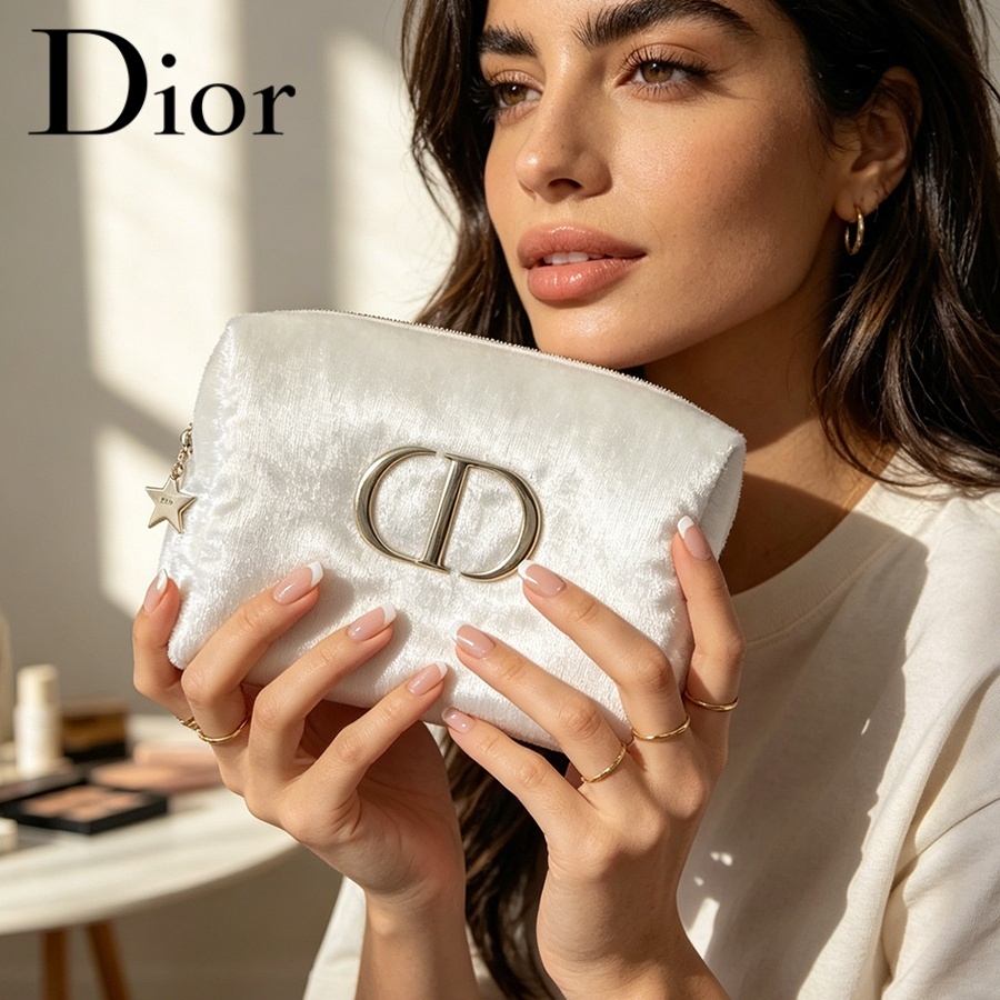 Сумка Dior из белого бархата,  – обзор и цена Women Fashion Logo Design