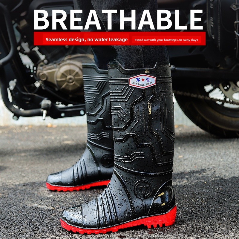 Модные высокие унисекс-ботинки – обзор и цена Women'S Fashion Rain Boots