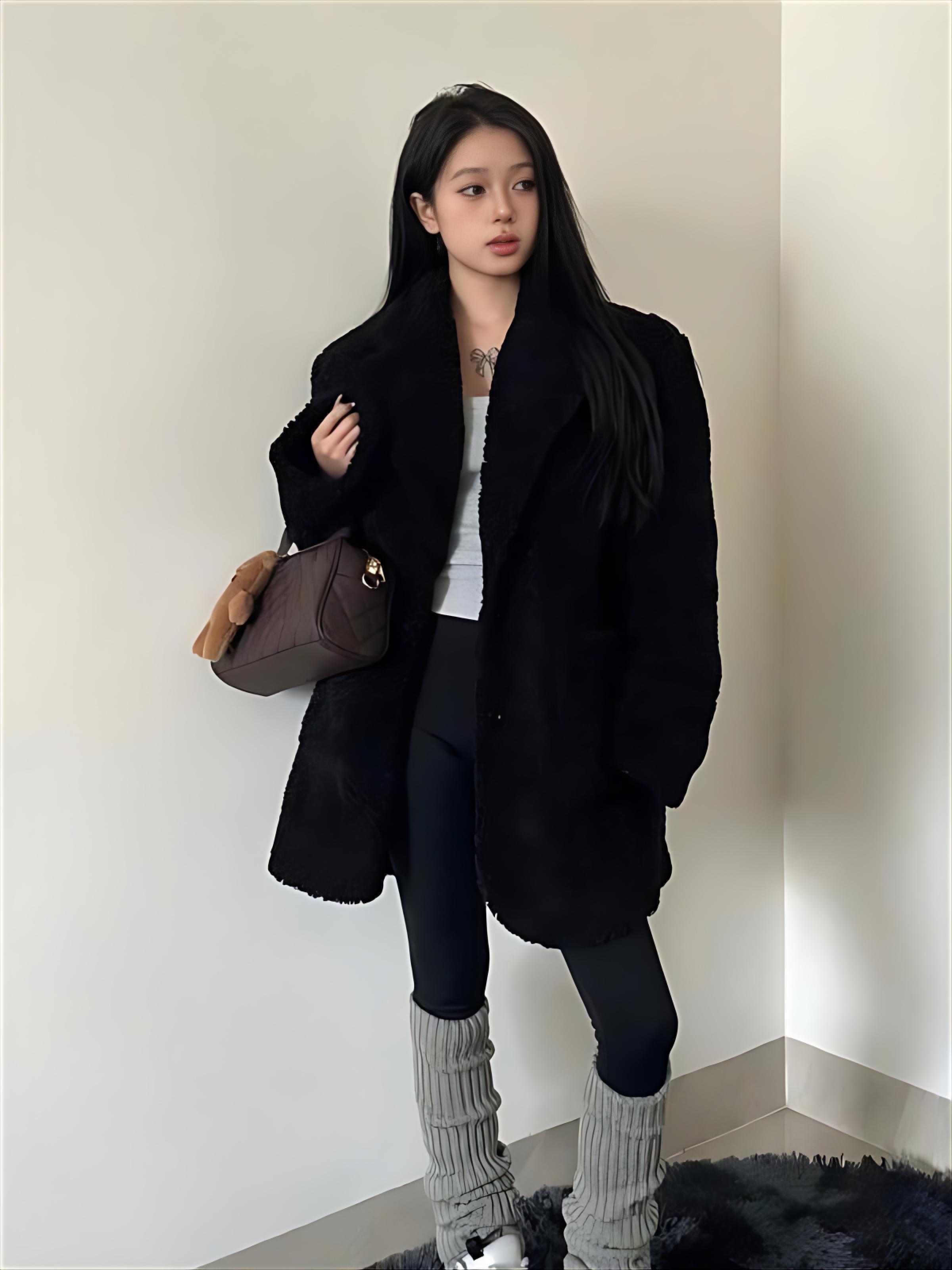 Куртка из овечьей шерсти, весе – обзор и цена Women'S Fashion Utility Jacket