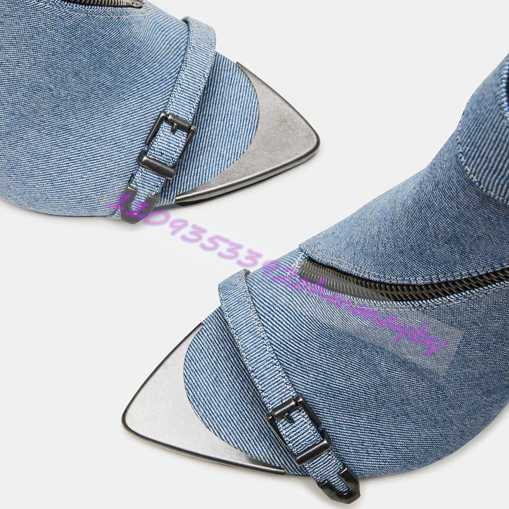 Летние синие джинсовые ботильо – обзор и цена Women'S Fashion Boots