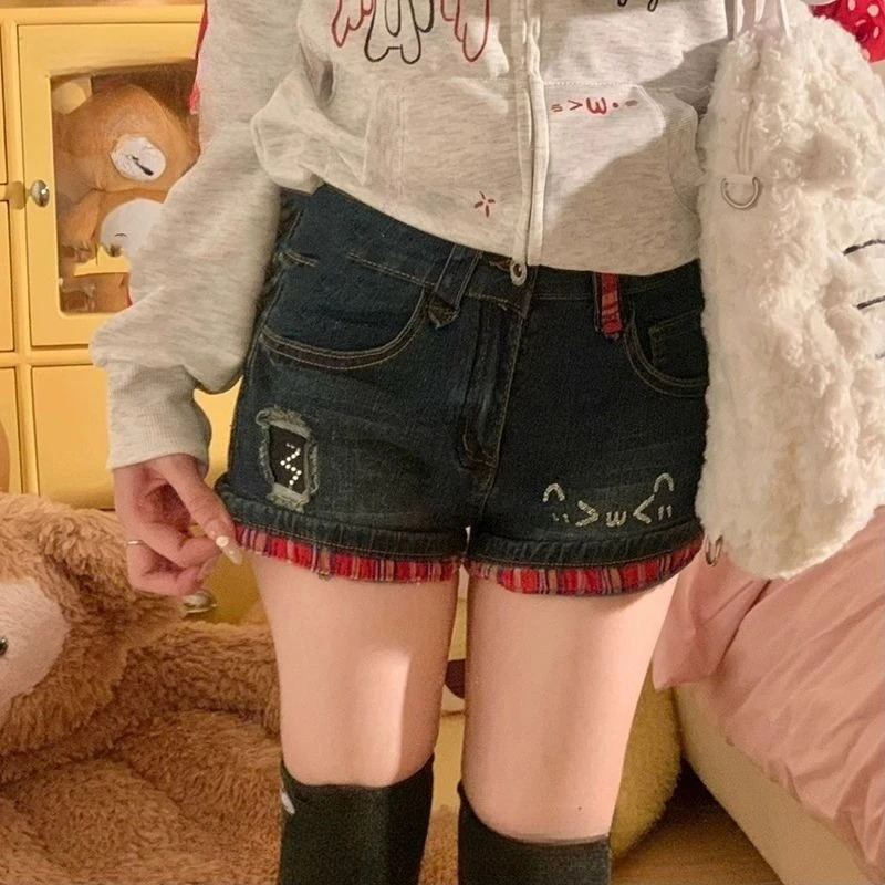 Американские винтажные коротки – обзор и цена Denim Shorts Women