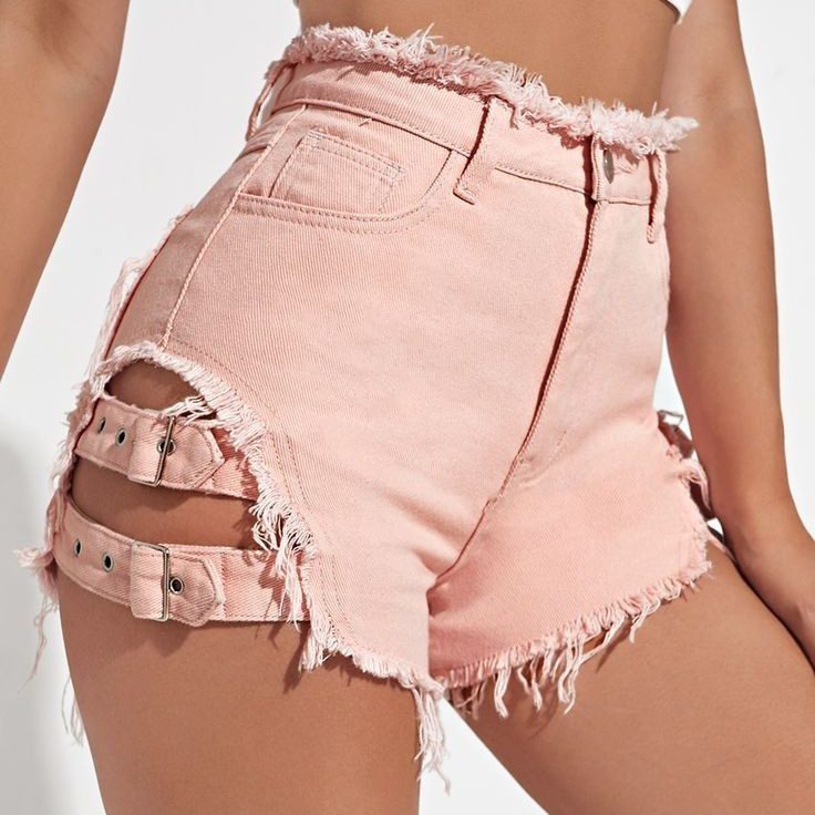 Женские джинсовые шорты с высо – обзор и цена Denim Shorts Women