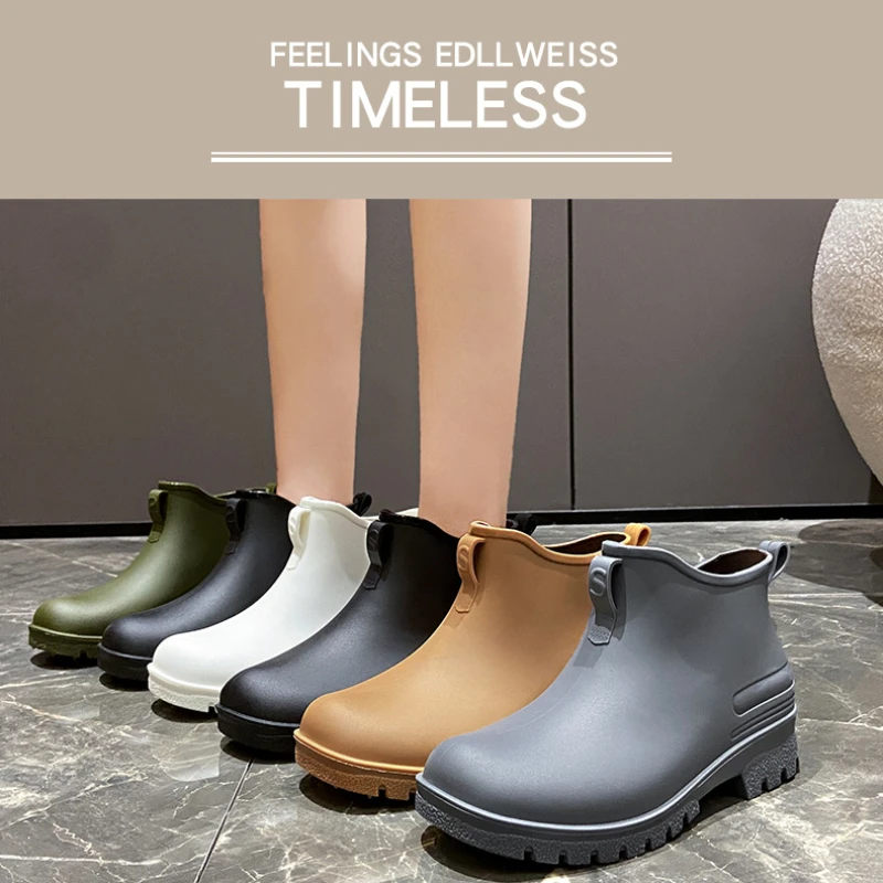 Модные непромокаемые сапоги дл – обзор и цена Women'S Fashion Rain Boots