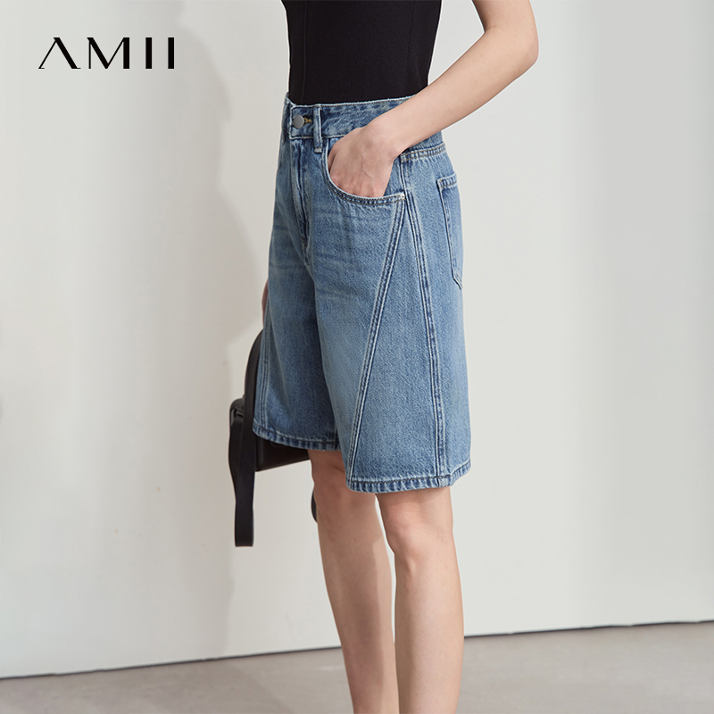 Женские джинсовые шорты AMII,  – обзор и цена Denim Shorts Women