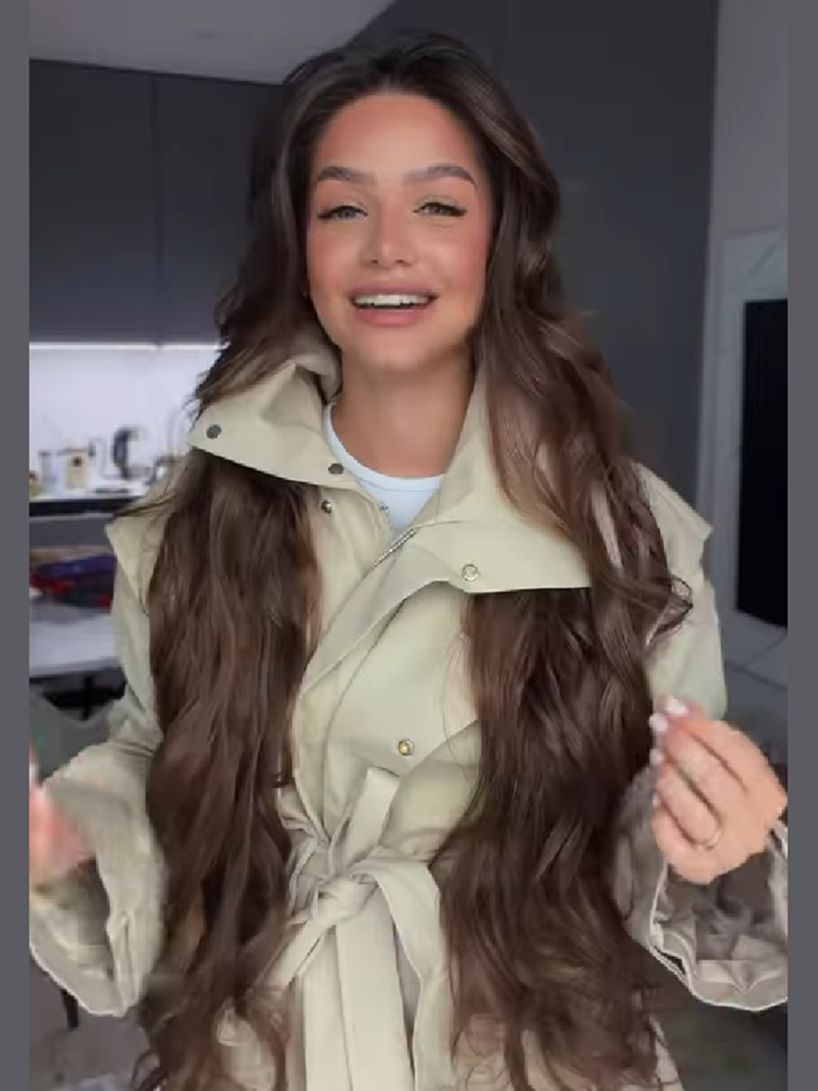 Женский короткий тренч с поясо – обзор и цена Women'S Fashion Utility Jacket