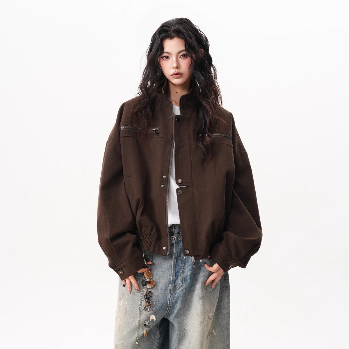 Женская винтажная рабочая курт – обзор и цена Women'S Fashion Utility Jacket
