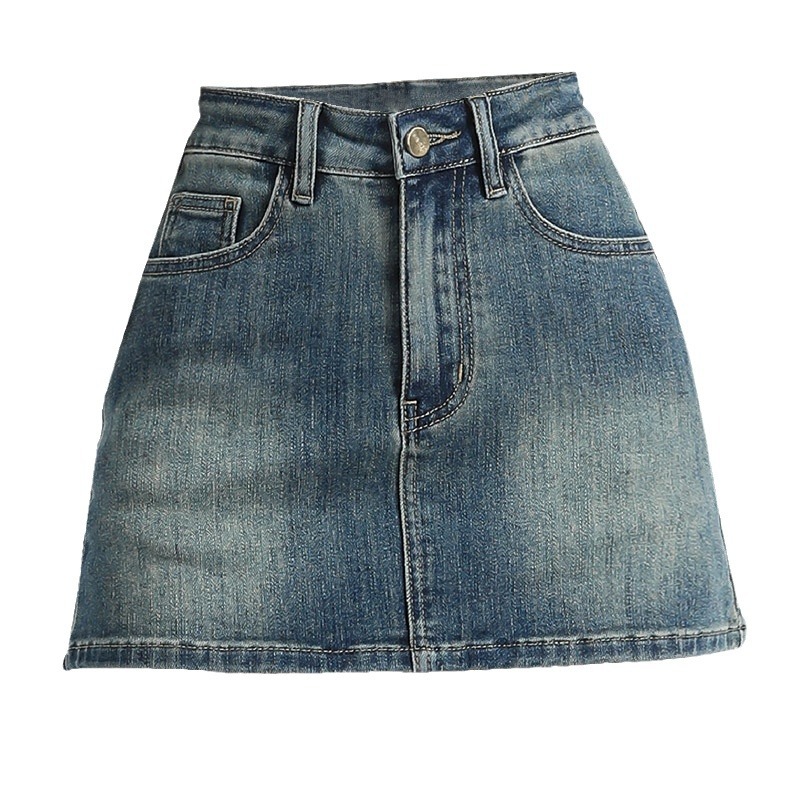 Женская винтажная джинсовая юб – обзор и цена Denim Shorts Women